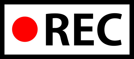 録画中 シンプルなアイコン