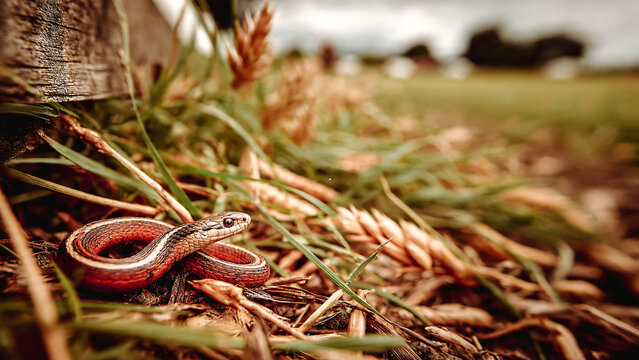 Serpent dans la nature