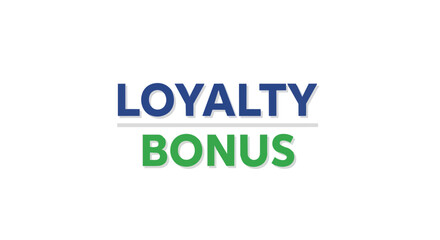 Exclusive loyalty bonus program rewards dedicated customers. Receive special benefits and incentives for your continued support, enhancing your