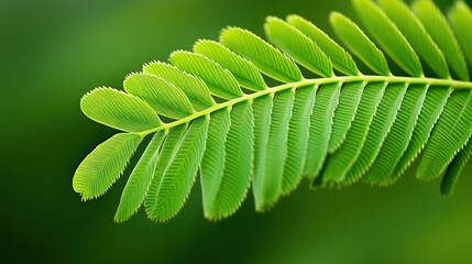 pudica. Mimosa plant leaves folding inward in response to touch. gardening catalogs, home-decor guides, botanical posters, designed for gardening and botanical catalogs, used by hr managers.