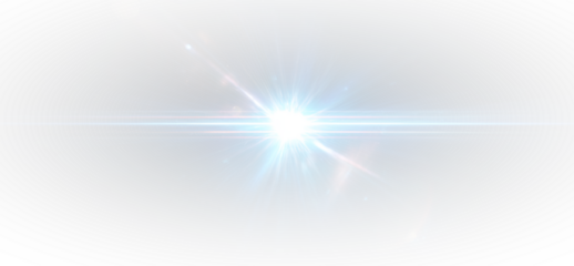 Luminous star beam with magical twinkle, glowing lens effect, and sparkling galaxy particles perfect for fantasy and digital design