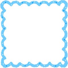 Obraz premium Hand-Drawn Frame, Decorative Border Illustration, Artistic Frame