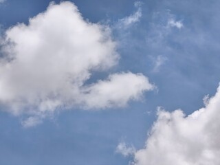 Obraz premium photo of blue sky and white clouds during the day