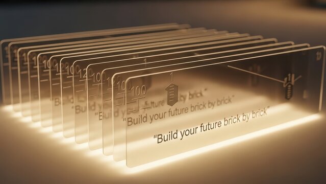 Build Your Future: Inspiring Acrylic Plaques