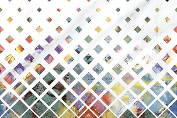 Unique triangle criss crossed. Modern stone slab illustration showcasing refined marble textures. Mockup. 3D Rendering