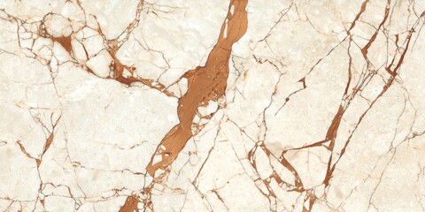 Warm beige slab design featuring abstract marble veining and natural stone tones for the interior of luxury homes. Mockup. 3D Illustrations. 3D Rendering