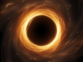 Vibrant accretion disk surrounding a black hole