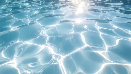 Clear Swimming Pool Water Summer Texture