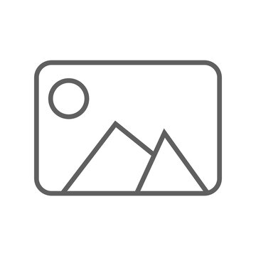 Image Not Available Placeholder Icon Vector Illustration