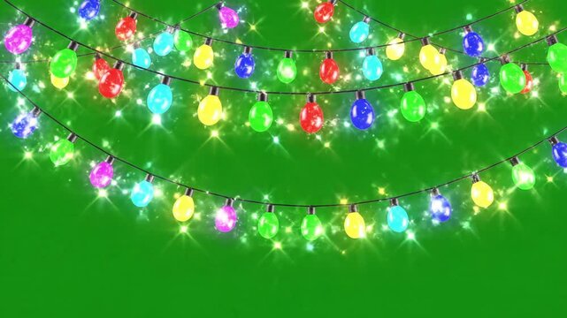 christmas tree with lights