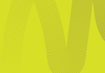 Abstract Dynamic Pattern Lines on Yellow Background, Modern Graphic Design