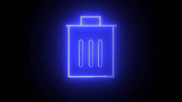 delete icon animation