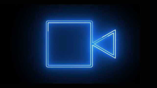 video recording click and technology camera icon
