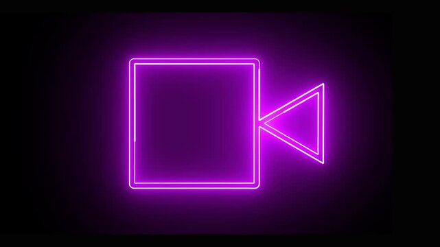 video recording click and technology camera icon