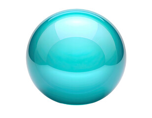 Blue Green Glass Bowl Ceramic Container.