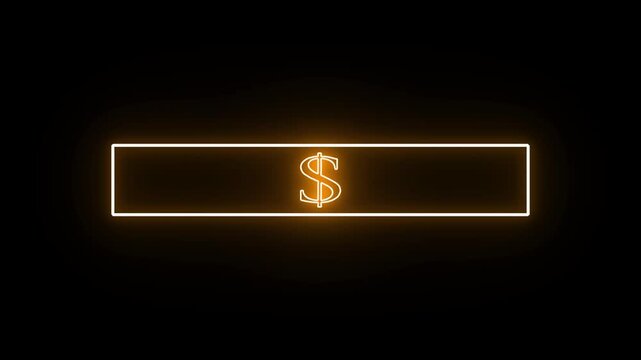 dollar mark icon and business market