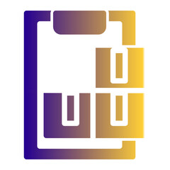 Inventory Supply Icon from Cyber Monday Icon Collection (Solid Gradient Style)