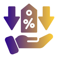 Deal Hunter Icon from Cyber Monday Icon Collection (Solid Gradient Style)