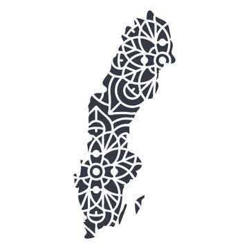 Mandala Sweden Map