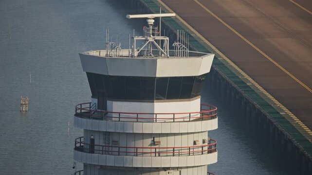 macau airport air traffic control tower