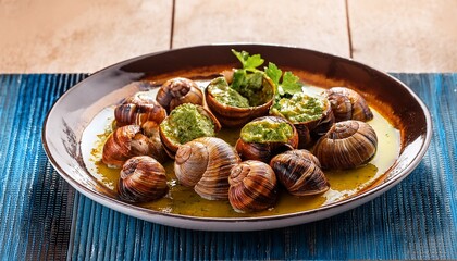 National Dishes Of Vanuatu Cuisine Snails Are Baked In Their Own Shells With Fragrant Oil