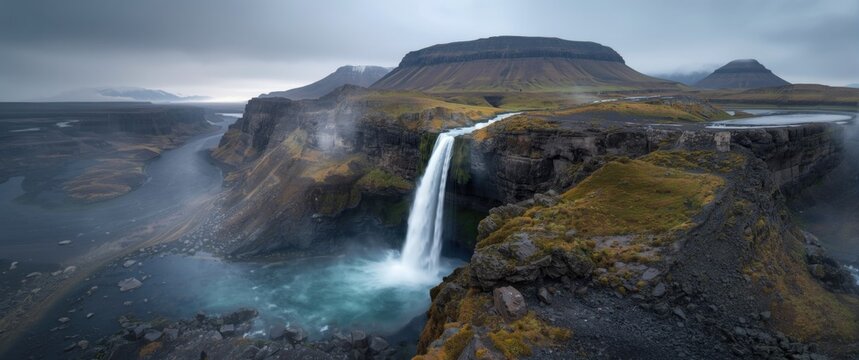 Canyon waterfall seen as dangerous