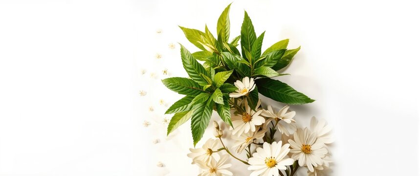 Fabaceae shrub varieties like Lamtoro leaves, kemlandingan, petai selong, or petai cina for land greening and diabetes care