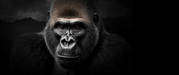 Gorgeous Gorilla Portrait