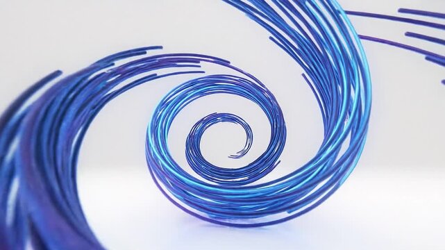 Neon Spiral Drift Abstract Background