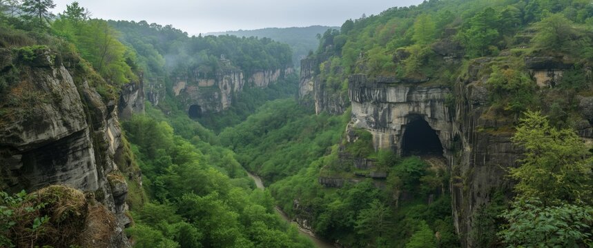 Gorge located in Macocha