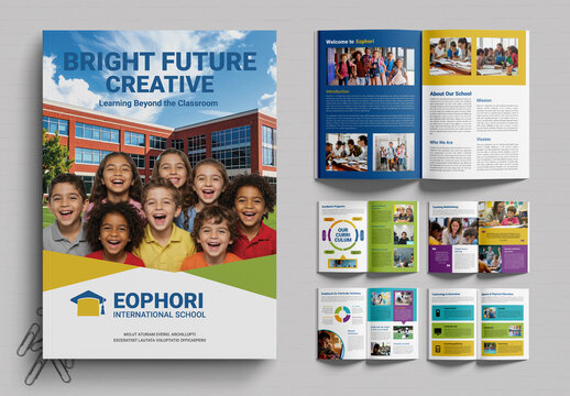 Creative School Brochure Design