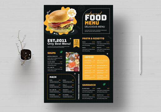 Food Menu Template