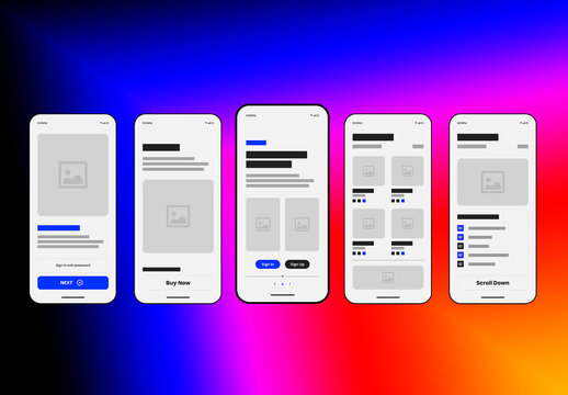 Minimal Furniture Ecommerce Mobile App UI Design