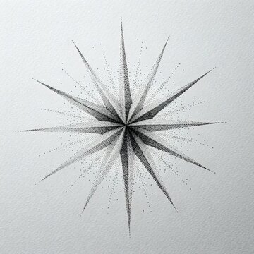 Monoline_drawing_of_an_abstract_starburst_pattern., 