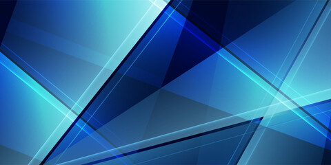 Fototapeta premium Design blue technology background. tech banner for corporate business concept. hi-tech abstract background simple abstract modern