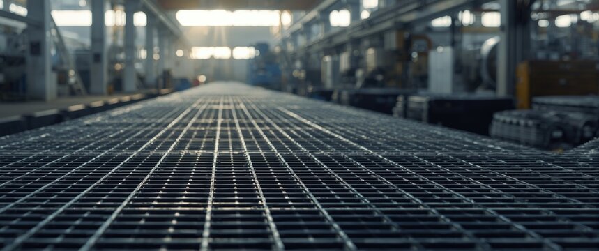 Steel grating installed in Thailand manufacturing facility