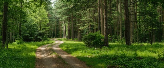 Fototapeta premium The Wilderness of Germany's Forests