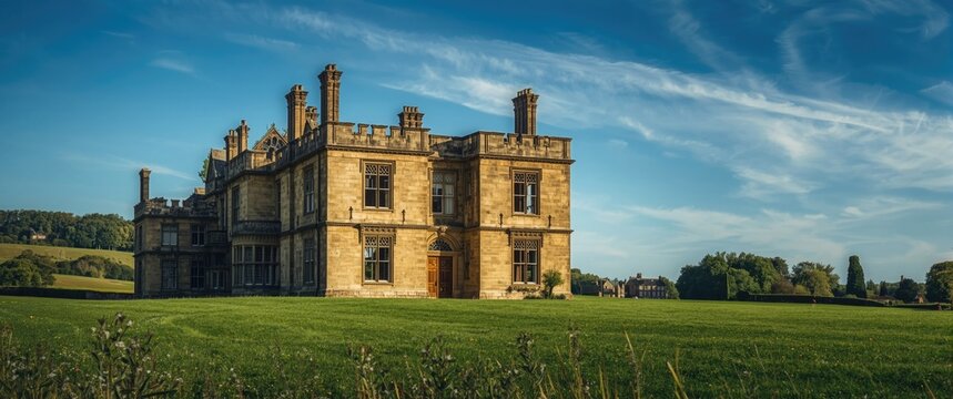 Victorian Gothic Revival Woodchester Mansion: A Grade I Listed, Incomplete Historic Mansion in Gloucestershire