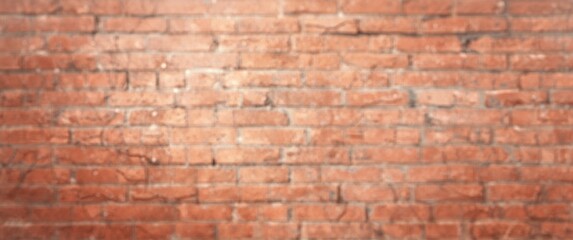Fototapeta premium Abstract texture and pattern on a blurred brick wall background, vintage design with natural elements, light accents, white wall