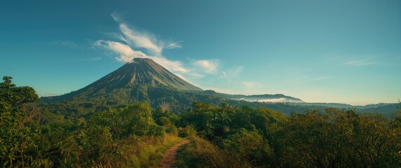 Discover Maderas Volcano, situated on Ometepe Island in Nicaragua, a stunning natural attraction in Central America