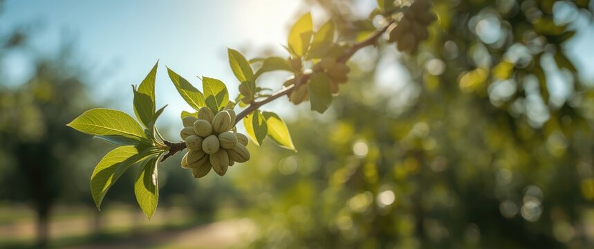 Positive Effects of Almond Nuts and Unripe Almond Nuts on Health and the Almond Tree