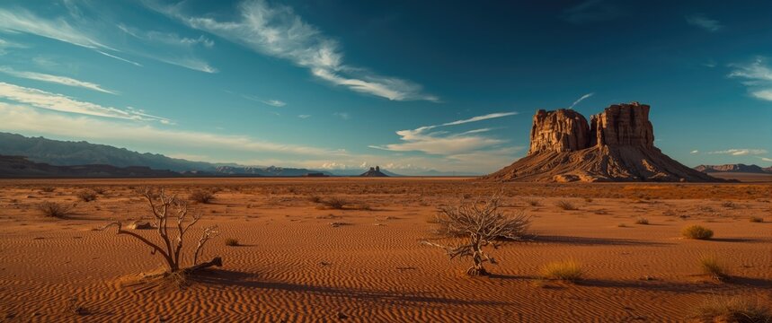 Discover the Tabernas desert landscape in Almeria, Andalusia, Spain &acirc;&euro;&ldquo; an interesting natural area for tourists