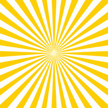 Simple Yellow Background Rays