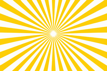 Simple Yellow Background Rays