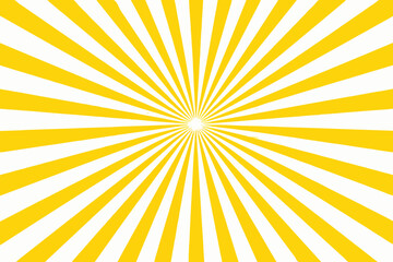 Simple Yellow Burst Design