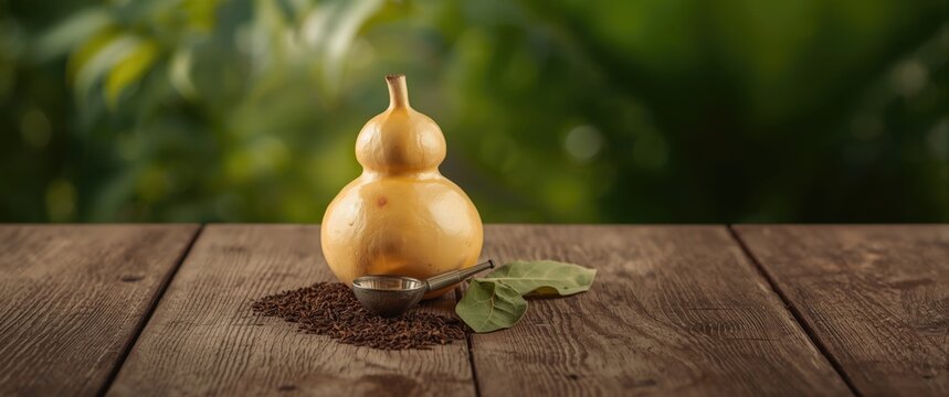 Calabash with Bombilla: Cultural Drinking Tool