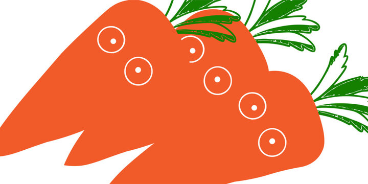 Add humor to your projects with this funny carrot cartoon vector illustration. Perfect for kids&rsquo; designs, food graphics, and cheerful art. Ideal for playful and creative works