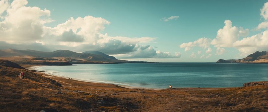 Exploring Sanna Bay on Ardnamurchan Peninsula, Scottish Highlands