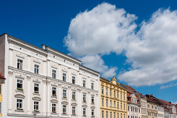 Fototapeta premium Historic buildings in old town, Goerlitz (Görlitz), Saxony, Germany