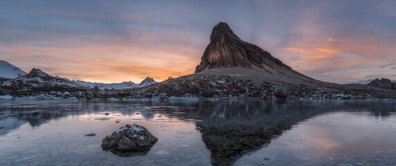 Pyrenees Sunrise With Alpenglow Vignemale